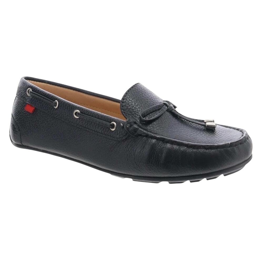 Marc Joseph NY Women's Rockaway 2.0 Leather Driving Loafers Black Size 9 1/2